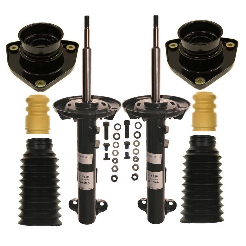 Mercedes Suspension Strut Assembly Kit – Front – Sachs 4015744KIT