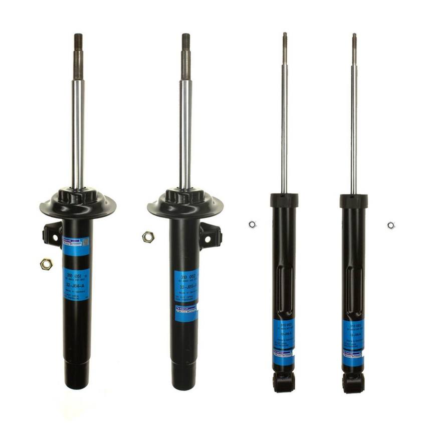 BMW Suspension Strut and Shock Absorber Assembly Kit – Front and Rear 33522283105 – Sachs 4016427KIT