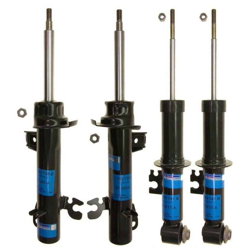 Mini Suspension Strut and Shock Absorber Assembly Kit – Front and Rear 33526853966 – Sachs 4017617KIT