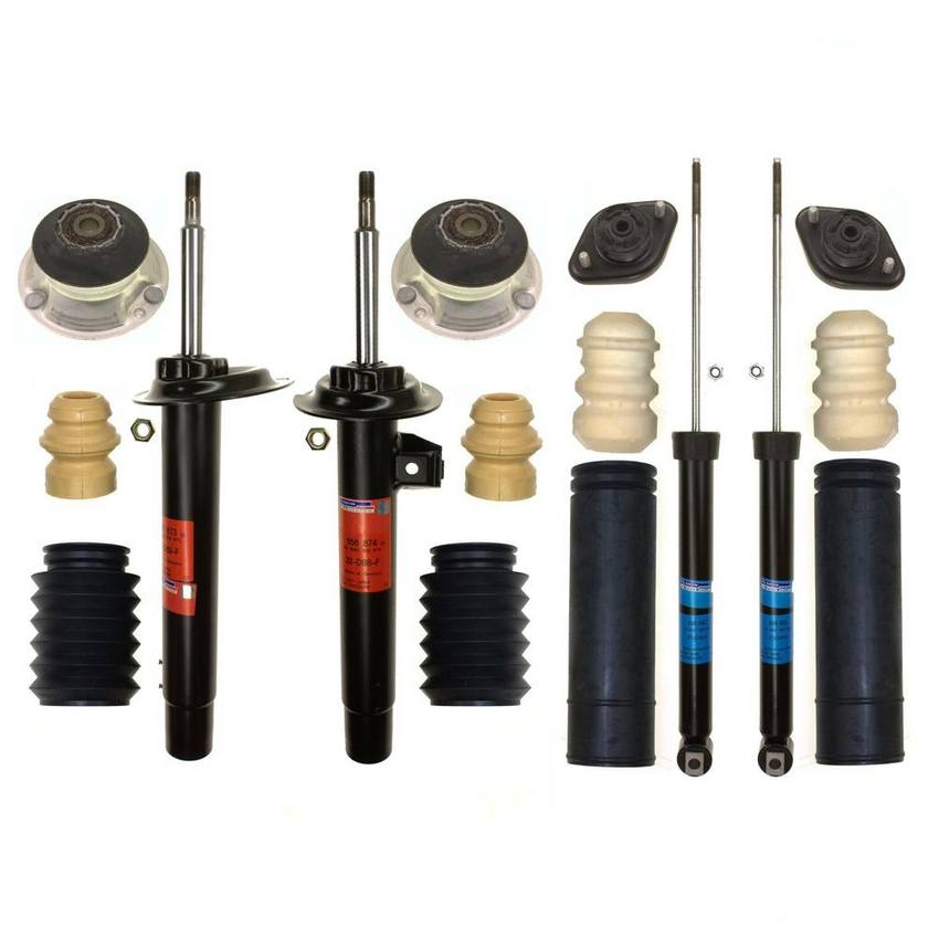 BMW Suspension Strut and Shock Absorber Assembly Kit – Front and Rear (With Sport Suspension)