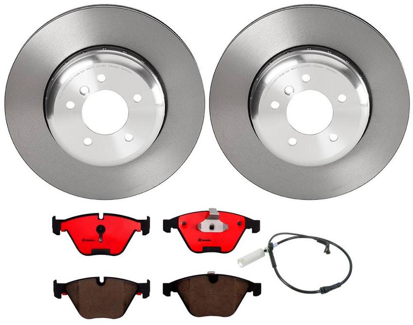 BMW Brembo Brake Kit – Pads and Rotors Front (348mm) (Ceramic) 34116794919 – Brembo 4032000KIT