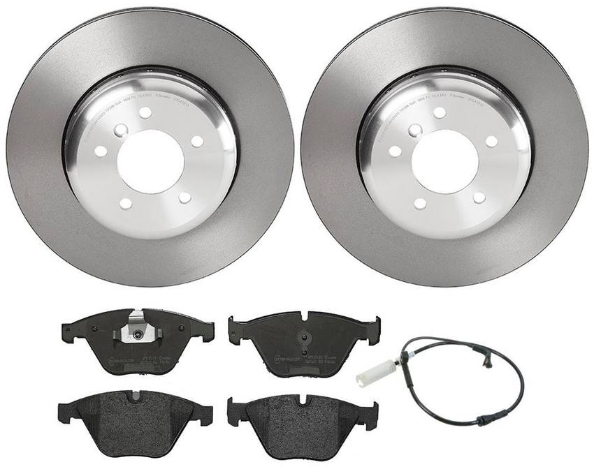 BMW Brembo Brake Kit – Pads and Rotors Front (348mm) (Low-Met) 34116794919 – Brembo 4032003KIT