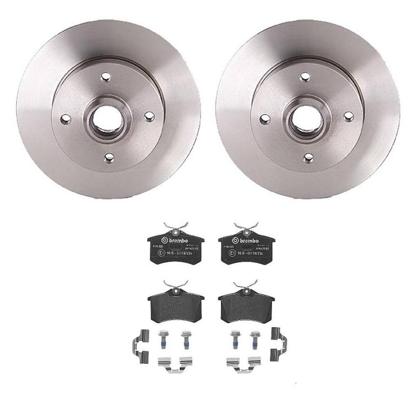 Brembo Brakes Kit – Pads and Rotors Rear (226mm) (Low-Met)