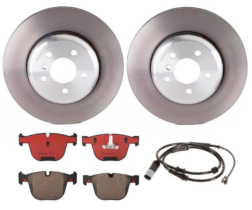 Brembo Brakes Kit – Pads and Rotors Rear (345mm) (Ceramic)