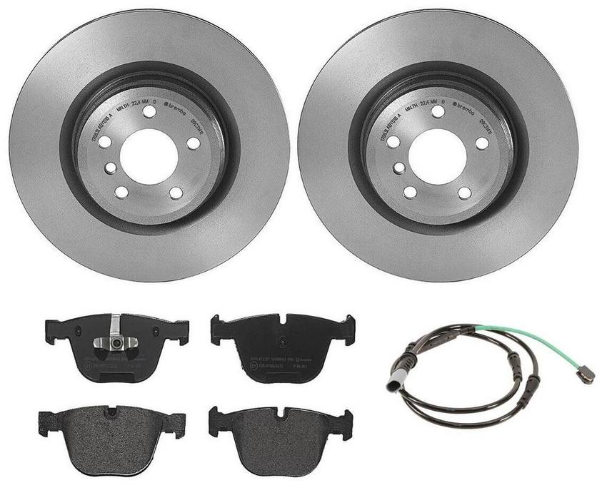 BMW Brembo Brake Kit – Pads and Rotors Rear (370mm) (Low-Met) 34356791961 – Brembo 4036090KIT