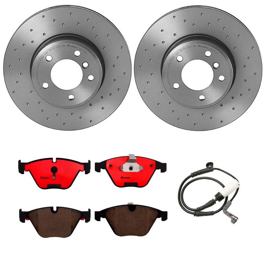 BMW Brembo Brake Kit – Pads and Rotors Front (324mm) (Ceramic) (Xtra) 34116864906 – Brembo 4038722KIT