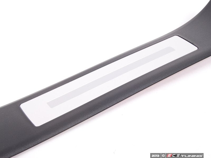 Rear Door Sill - Satin Black / Metal - Right