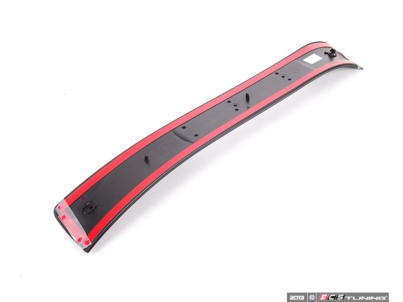 Rear Door Sill - Satin Black / Metal - Right