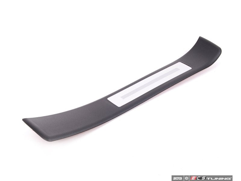 Rear Door Sill - Satin Black / Metal - Right