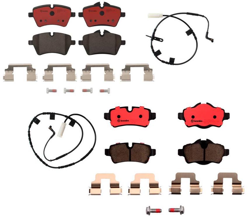 Brembo Disc Brake Pads Kit – Front and Rear (Ceramic)