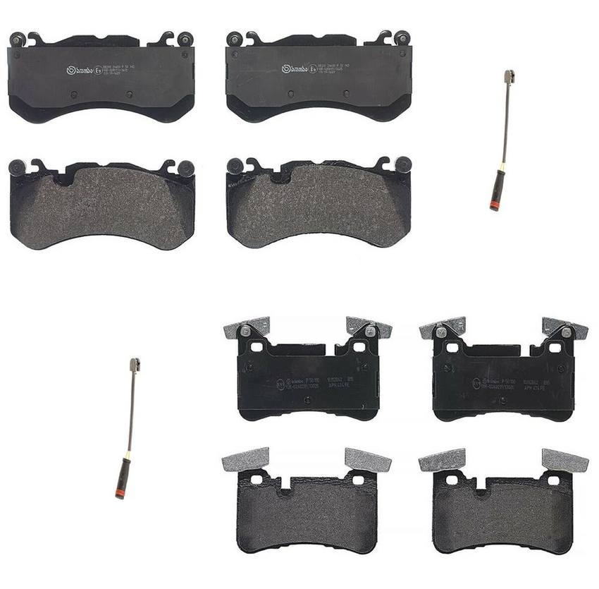 Brembo Disc Brake Pads Kit – Front and Rear (Low-Met)