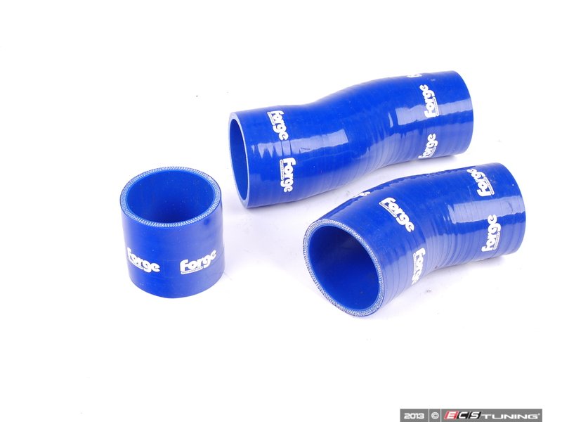 Lower Intercooler Boost Hose Kit - Blue