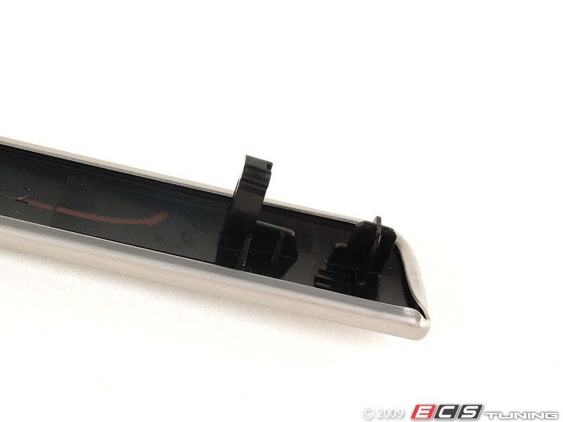 Passenger Dashboard Trim - Brushed Aluminum