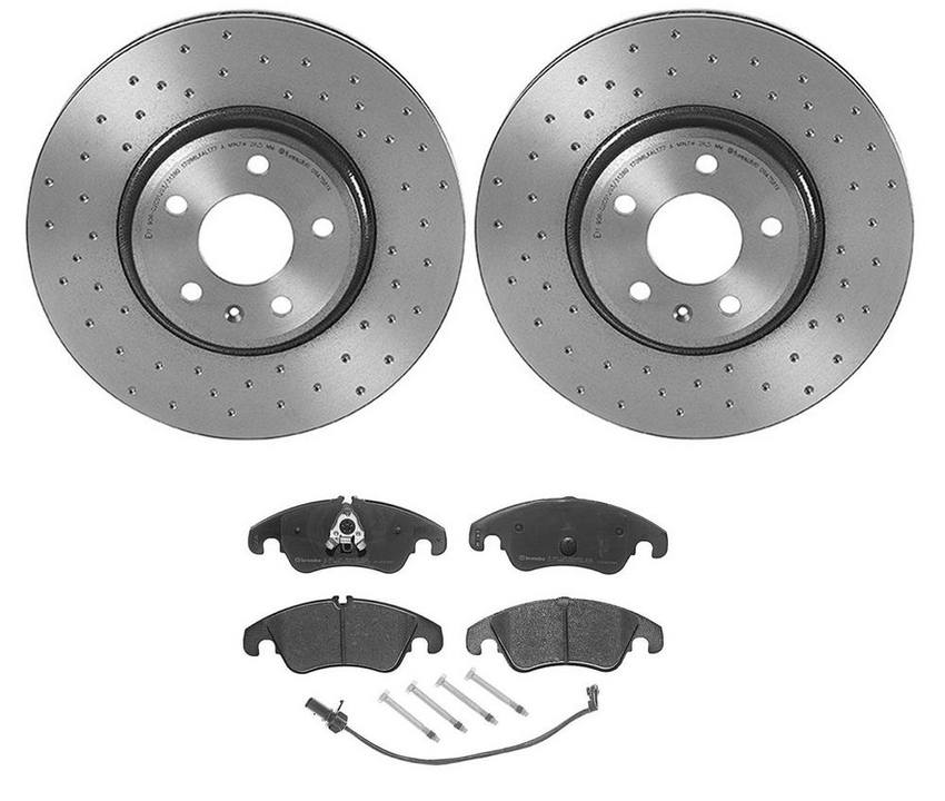 Brembo Brake Pads and Rotors Kit – Front (320mm) (Ceramic)