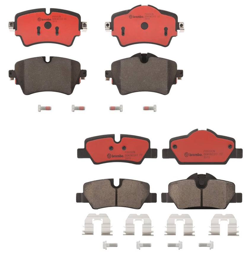 Brembo Disc Brake Pads Kit – Front and Rear (Ceramic)