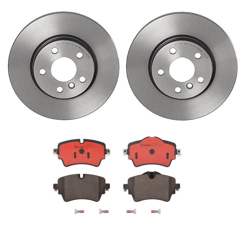 Brembo Brake Pads and Rotors Kit – Front (294mm) (Ceramic)