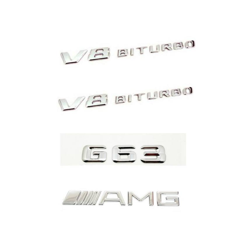 Mercedes Emblem Set