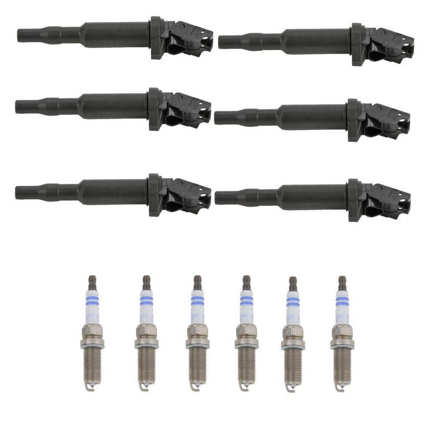 BMW Ignition Coil Kit – (6 Pieces) 12138647689 – Bosch