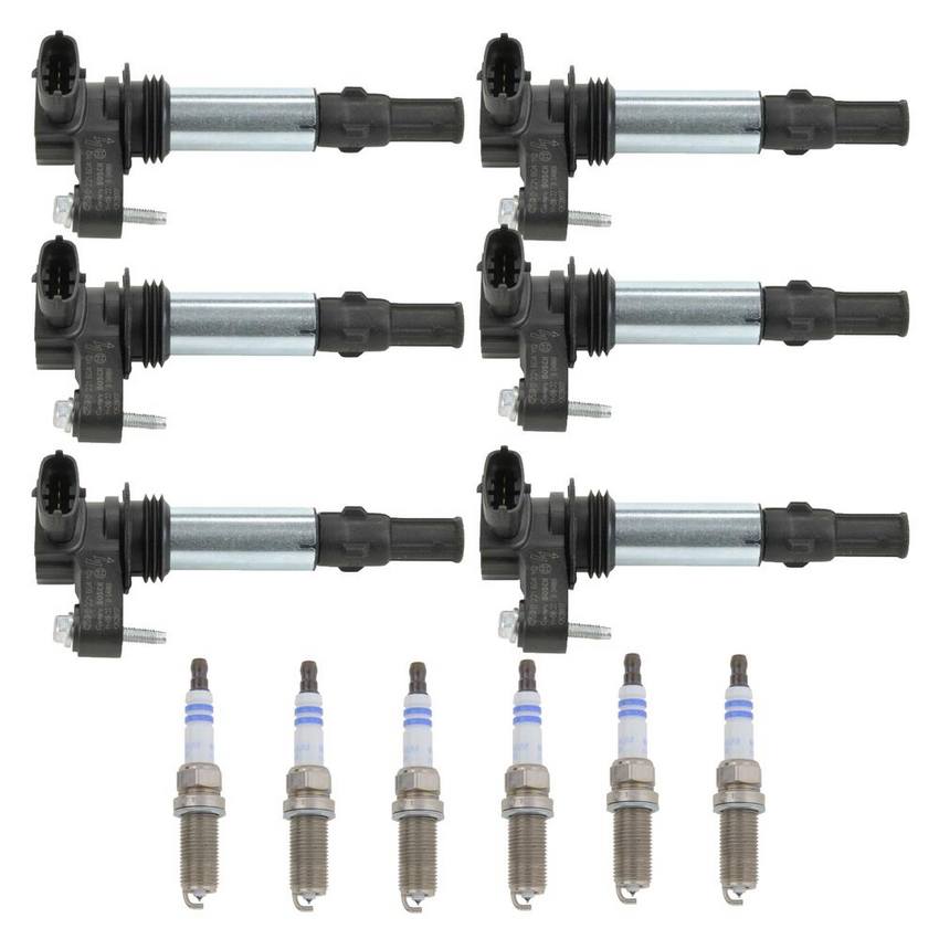 SAAB Ignition Coil Kit (6 Pieces) 12629037 – Bosch