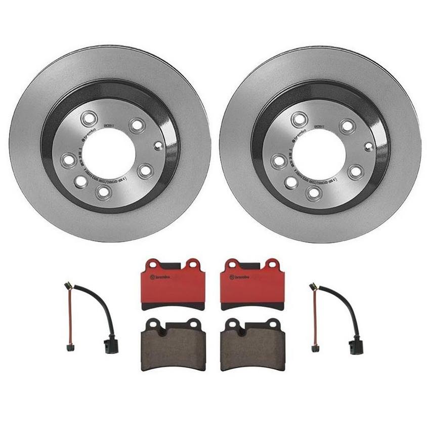 Brembo Brakes Kit – Pads and Rotors Rear (330mm) (Ceramic)