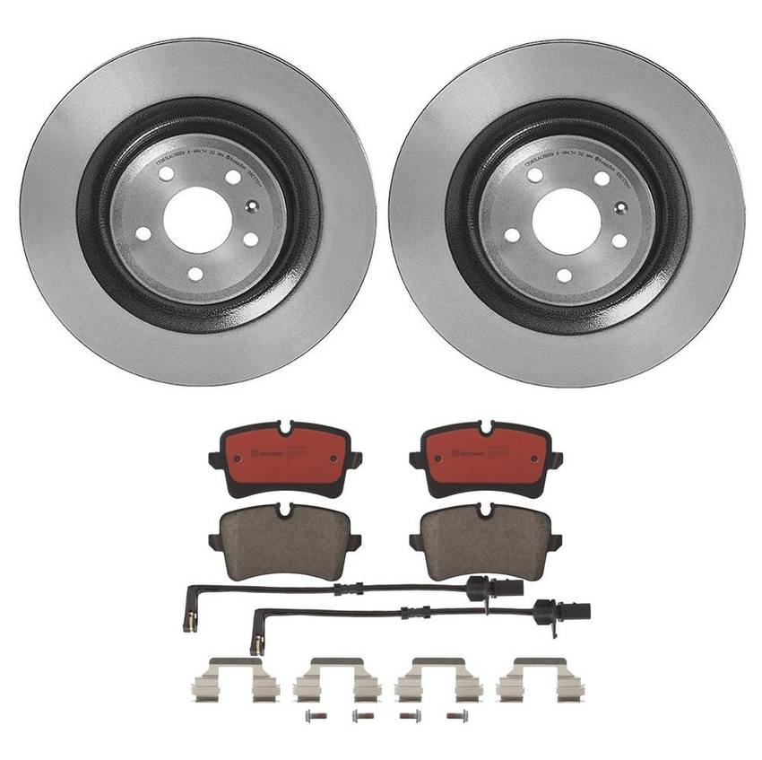 Audi Brembo Brake Kit – Pads and Rotors Rear (356mm) (Ceramic) 4H0615601P – Brembo 4183728KIT