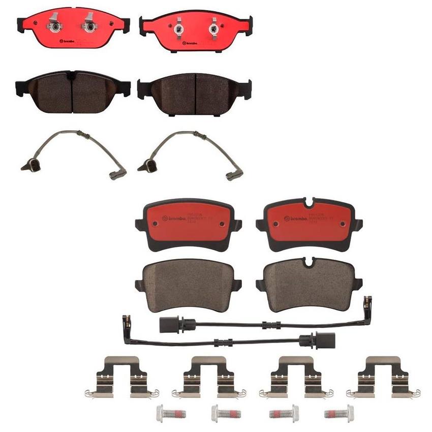 Brembo Disc Brake Pads Kit – Front and Rear (Ceramic)