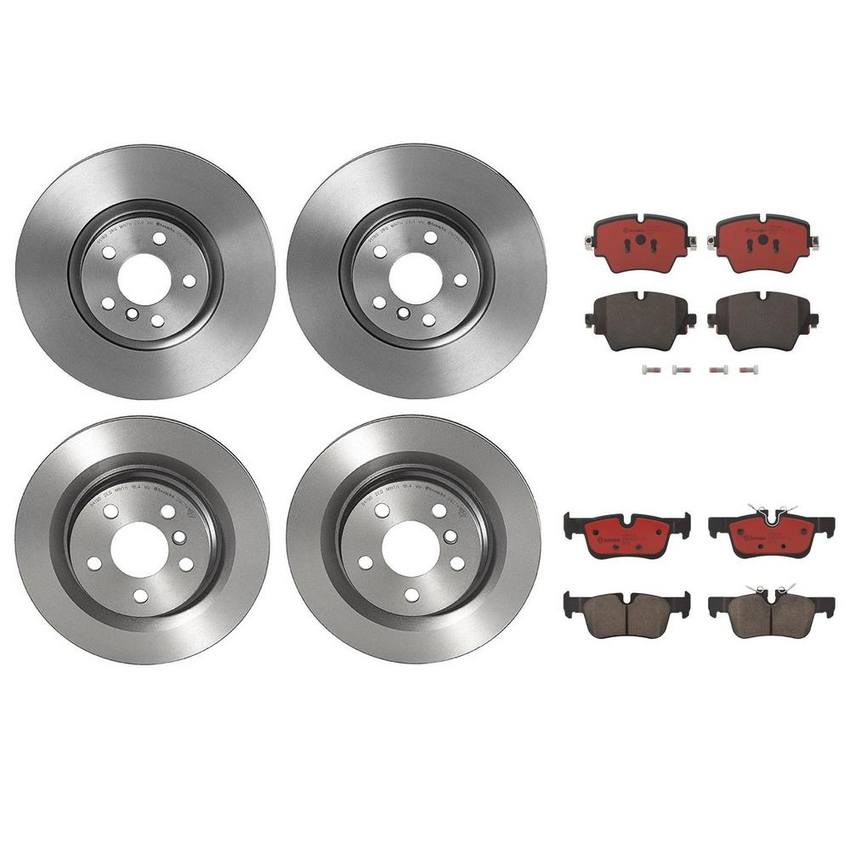 Brembo Brake Pads and Rotors Kit – Front and Rear (330mm/300mm) (Ceramic)