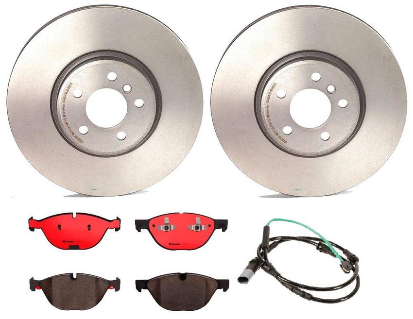 Brembo Brake Pads and Rotors Kit – Front (365mm) (Ceramic)