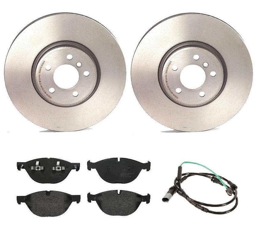 BMW Brembo Brake Kit – Pads and Rotors Front (365mm) (Low-Met) 34116886481 – Brembo 4189904KIT