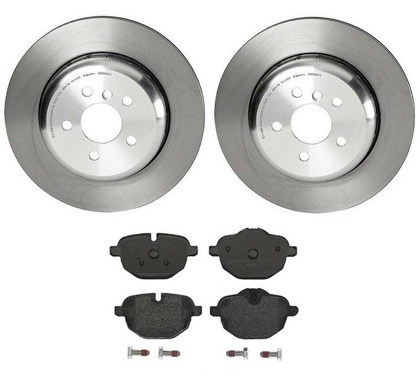 Brembo Brakes Kit – Pads and Rotors Rear (330mm) (Low-Met)