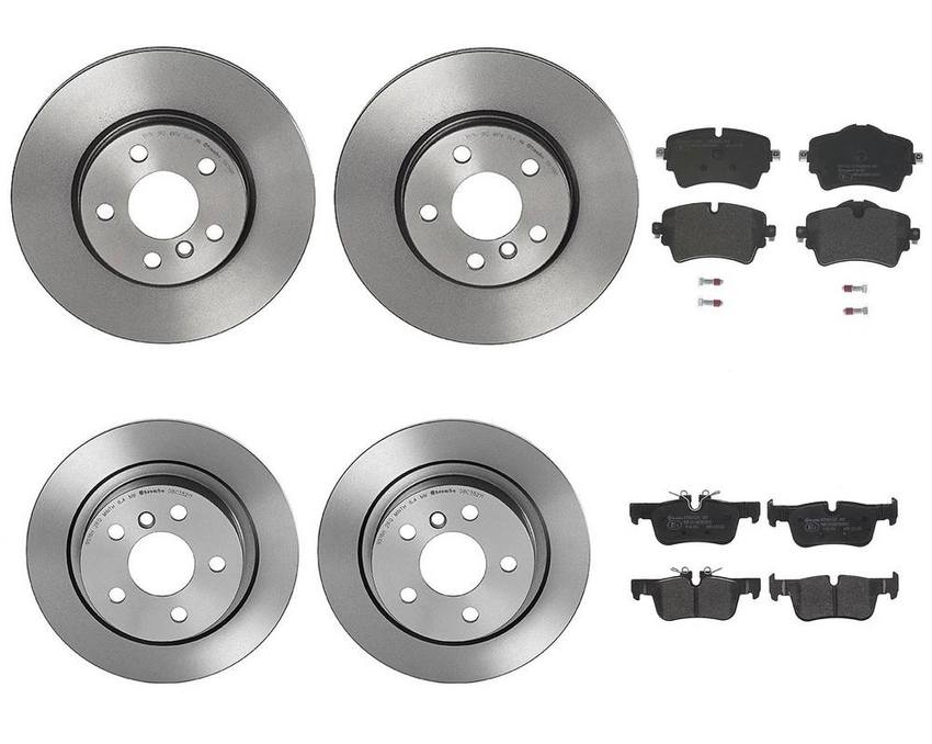 Mini Brakes Kit – Pads & Rotors Front and Rear (294mm/280mm) (Low-Met) 34216860403 – Brembo 4190426KIT