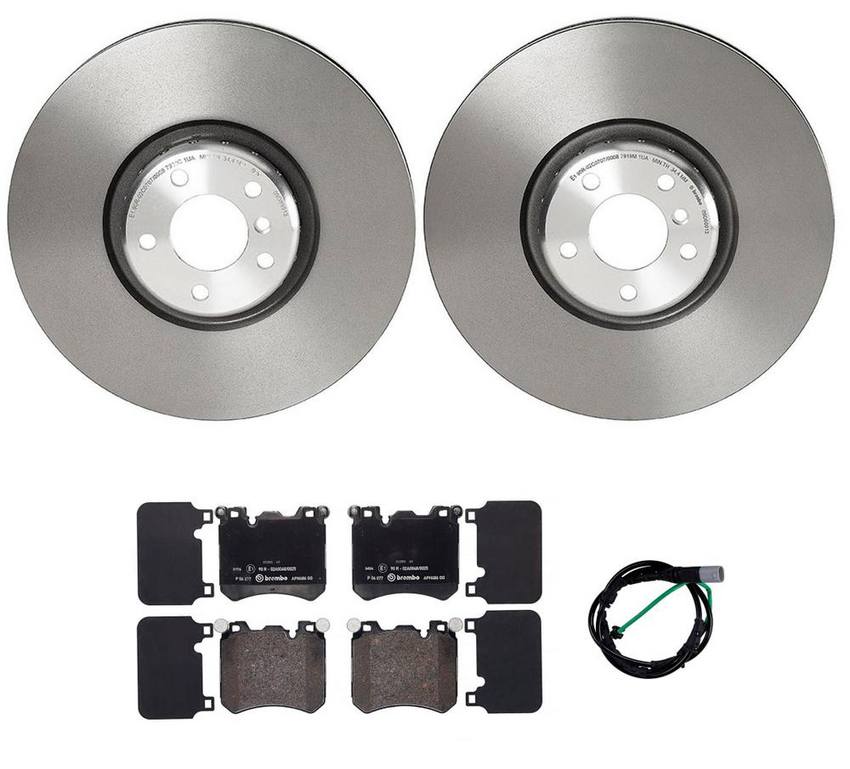 BMW Brembo Brake Kit – Pads and Rotors Front (395mm) (Low-Met) 34356792568 – Brembo 4191598KIT