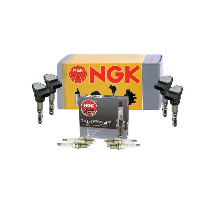 Audi VW Ignition Coil Kit (V-Power)  – NGK