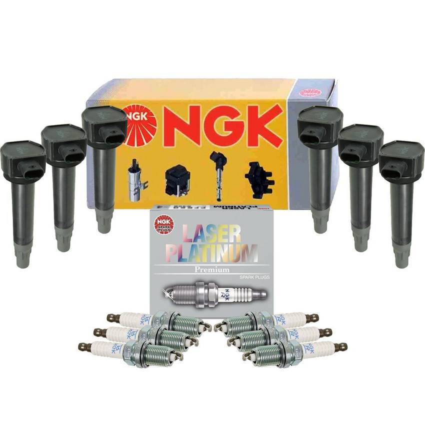 NGK Ignition Coil Kit (Laser Platinum) (Gap 0.052)