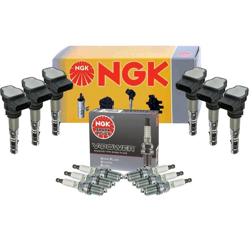 Audi Ignition Coil Kit (V-Power)  – NGK