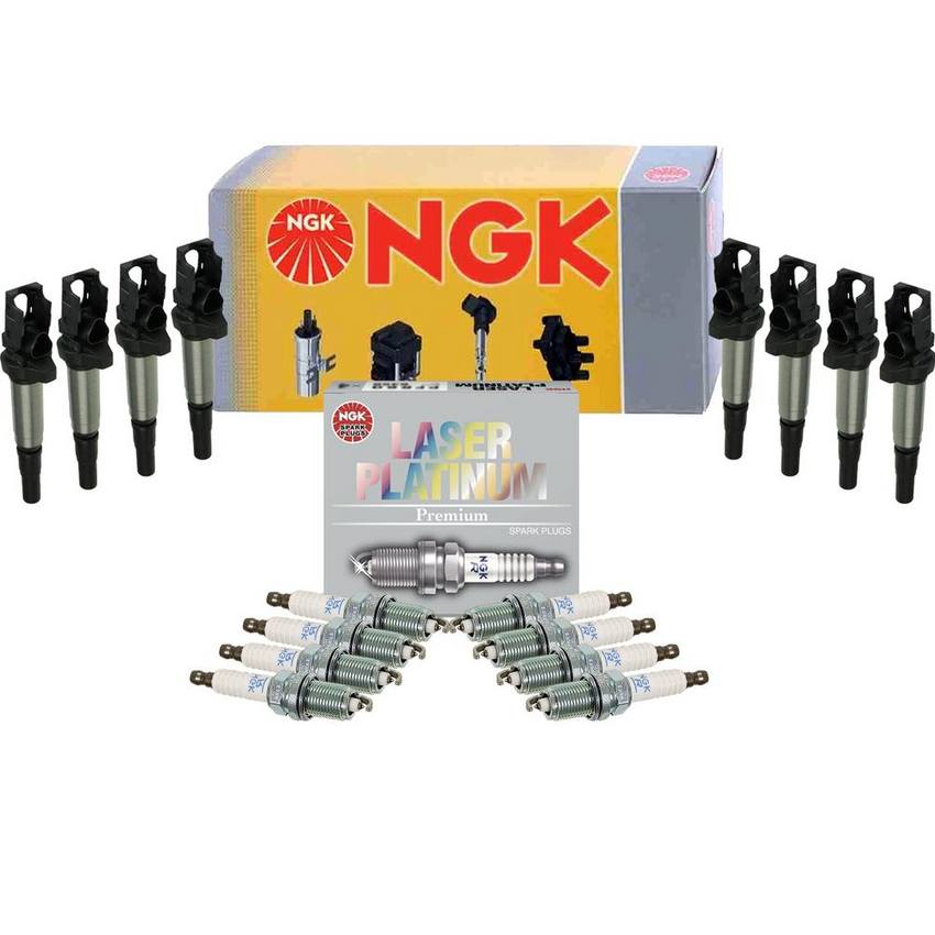 BMW Ignition Coil Kit – (Laser Platinum)  12138647689 – NGK