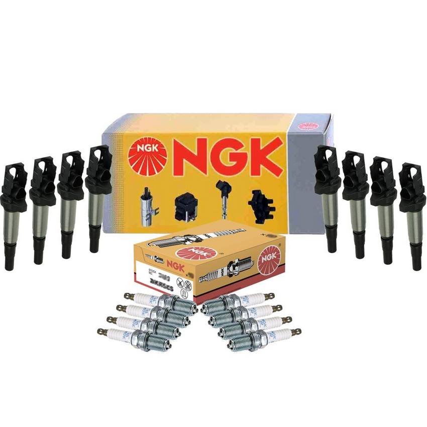 BMW Ignition Coil Kit – (Standard Nickel) 12138647689 – NGK