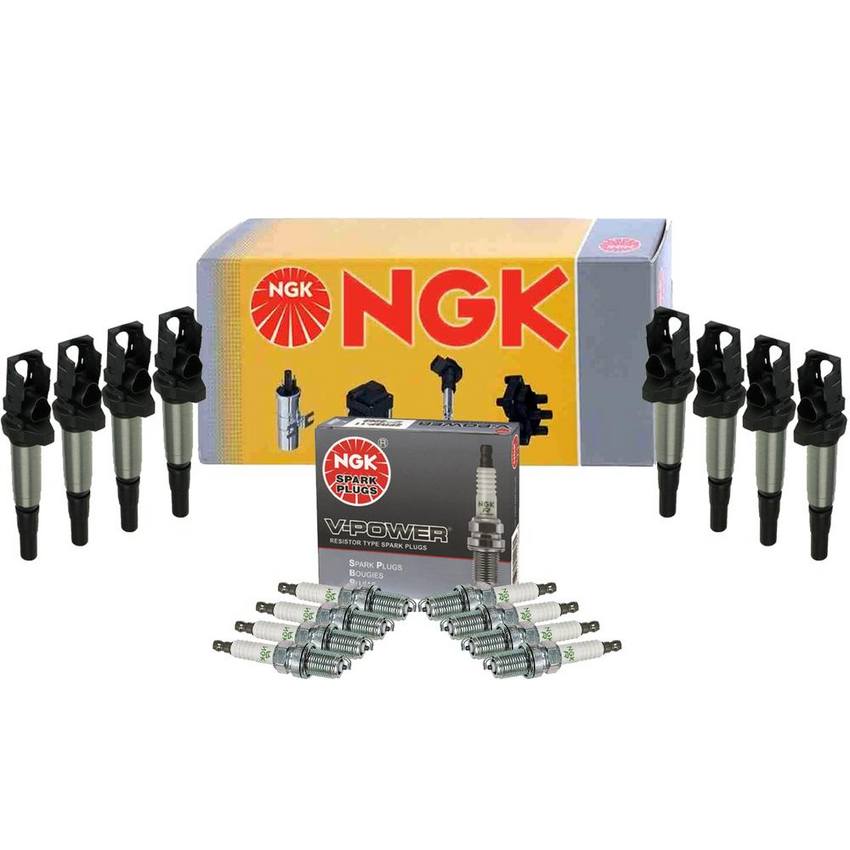 BMW Ignition Coil Kit – (V-Power)  12138647689 – NGK