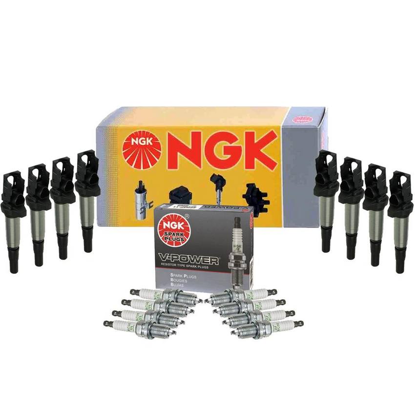 BMW Ignition Coil Kit – (V-Power)  12138647689 – NGK