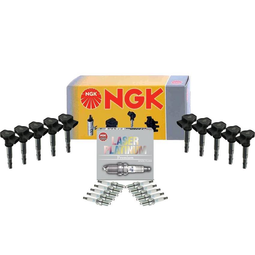 Audi Ignition Coil Kit (Laser Platinum) – 07K905715G – NGK