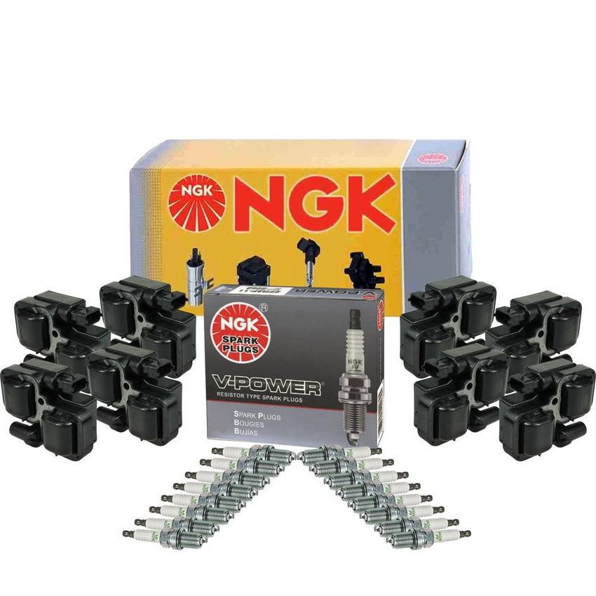 Mercedes Ignition Coil Kit (V-Power) 0001587803 – NGK