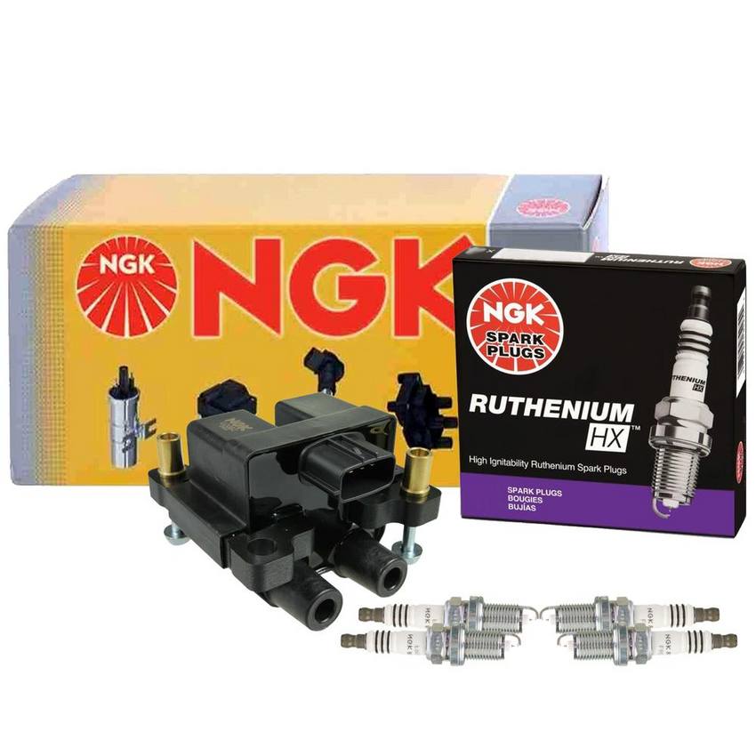 NGK Ignition Coil Kit (Ruthenium HX)