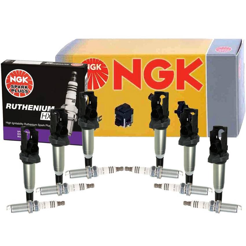 NGK Ignition Coil Kit (Ruthenium HX)