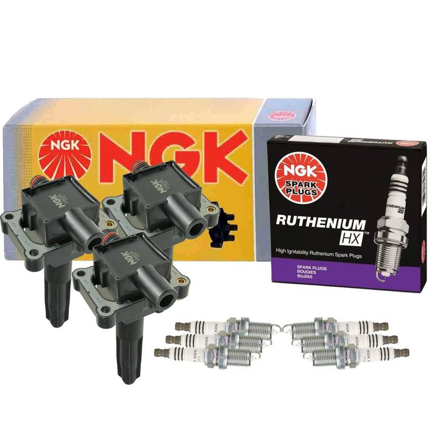 NGK Ignition Coil Kit (Ruthenium HX)