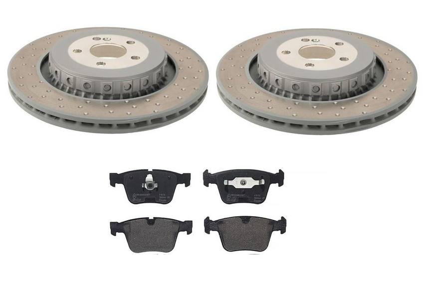 Mercedes Brake Pad and Rotor Kit – Rear (365mm) 221423081228