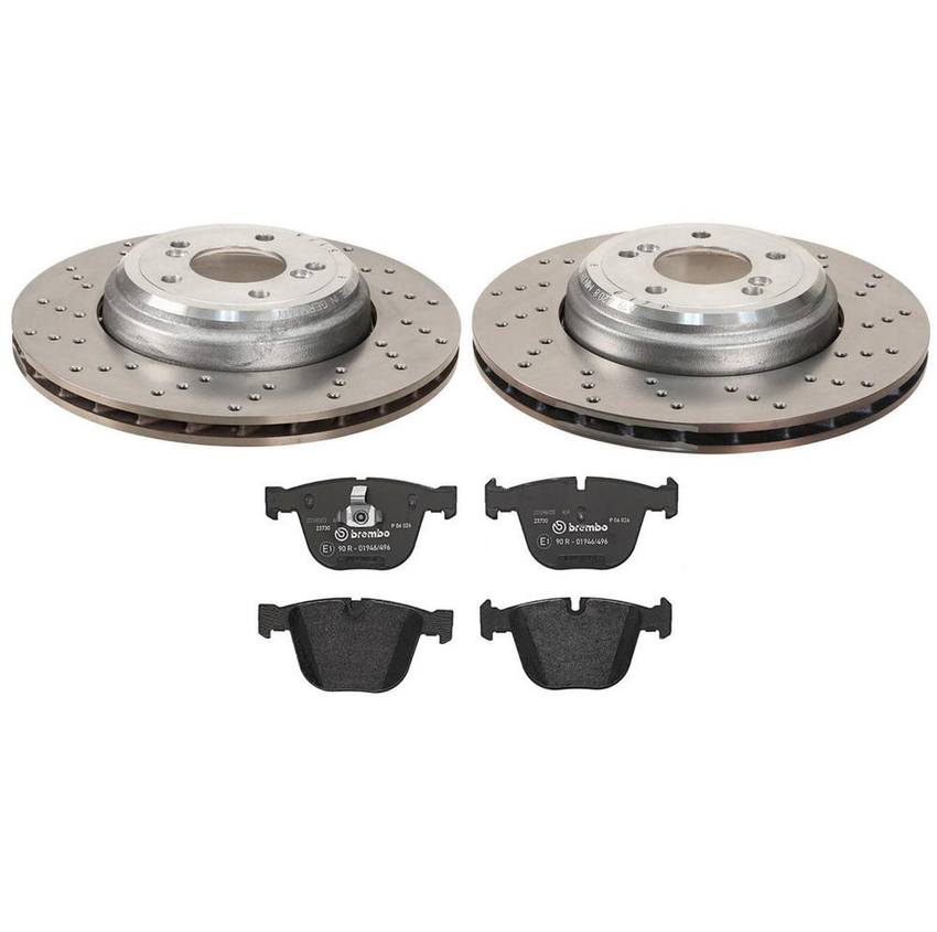 Disc Brake Pad and Rotor Kit – Rear (350mm)