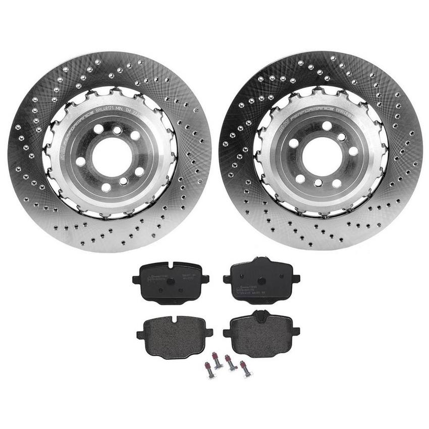 BMW Brake Pad and Rotor Kit – Rear (400mm) 34212284103