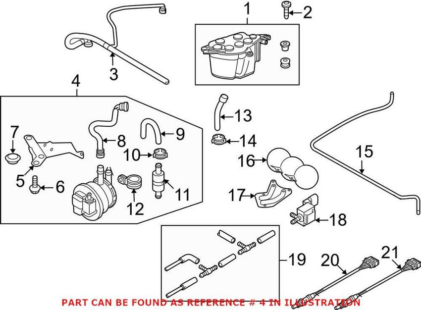 Audi Evaporative Emissions System Leak Detection Pump 420906201