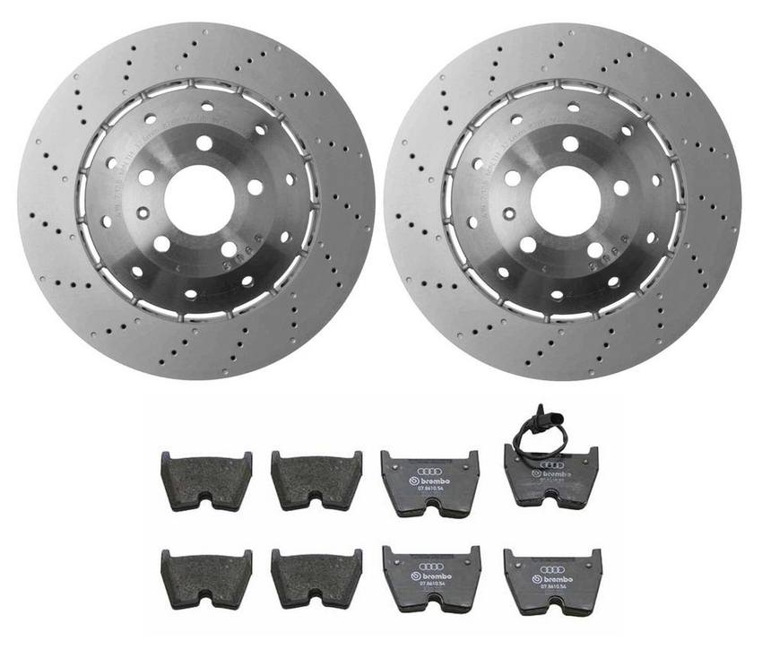 Audi Brake Pad and Rotor Kit – Front (365mm) 420615301D