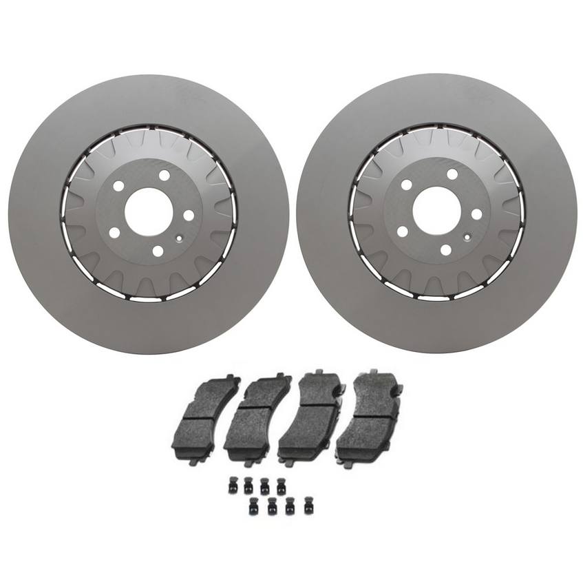 Audi Brake Pad and Rotor Kit – Front (400mm) 4M0615301BF